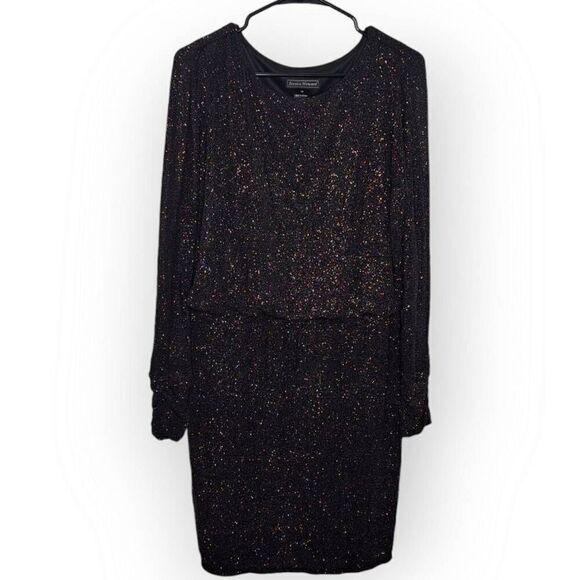 Jessica Howard Women's Glitter Blouson Sheath Dress size 14 - Picture 1 of 7